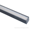 Custom Black Aluminum LED Office Linear Luminaire